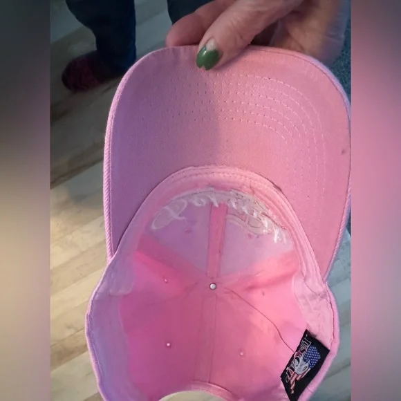 Pink Detroit Tigers Baseball Women's Cap - Picture 8 of 9